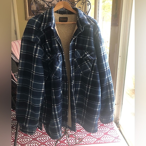 NORTHWEST TERRITORY Vintage Plaid Shacket - Picture 1 of 5